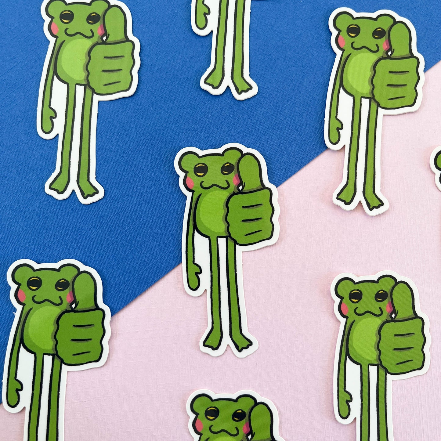 Thumbs Up Treeblob Sticker
