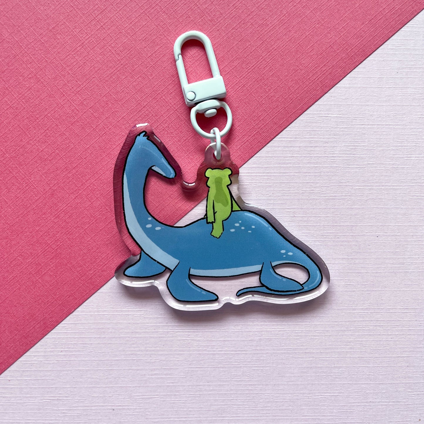 Loch Ness & Frogblob Keychain