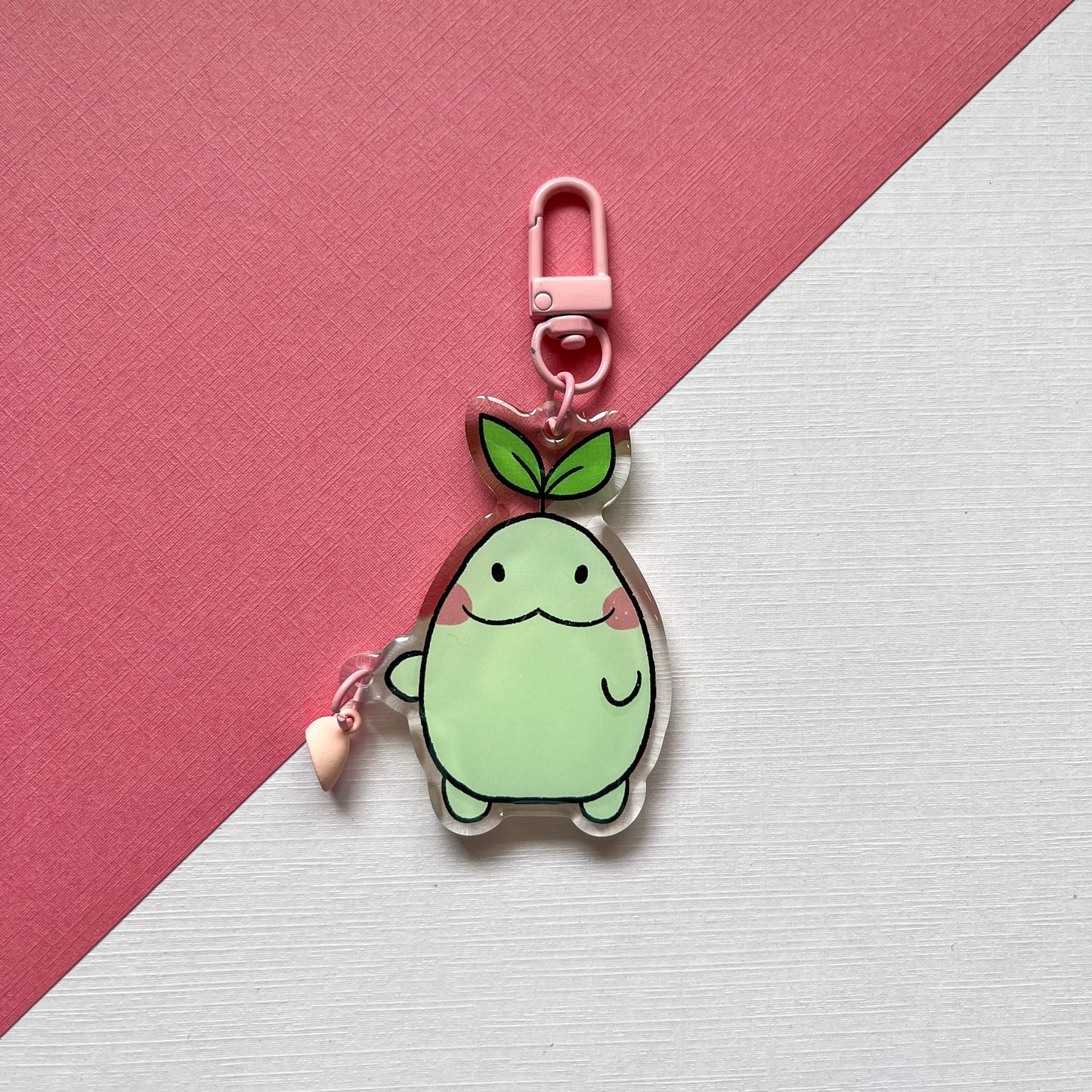Magnetic Heart Keychains