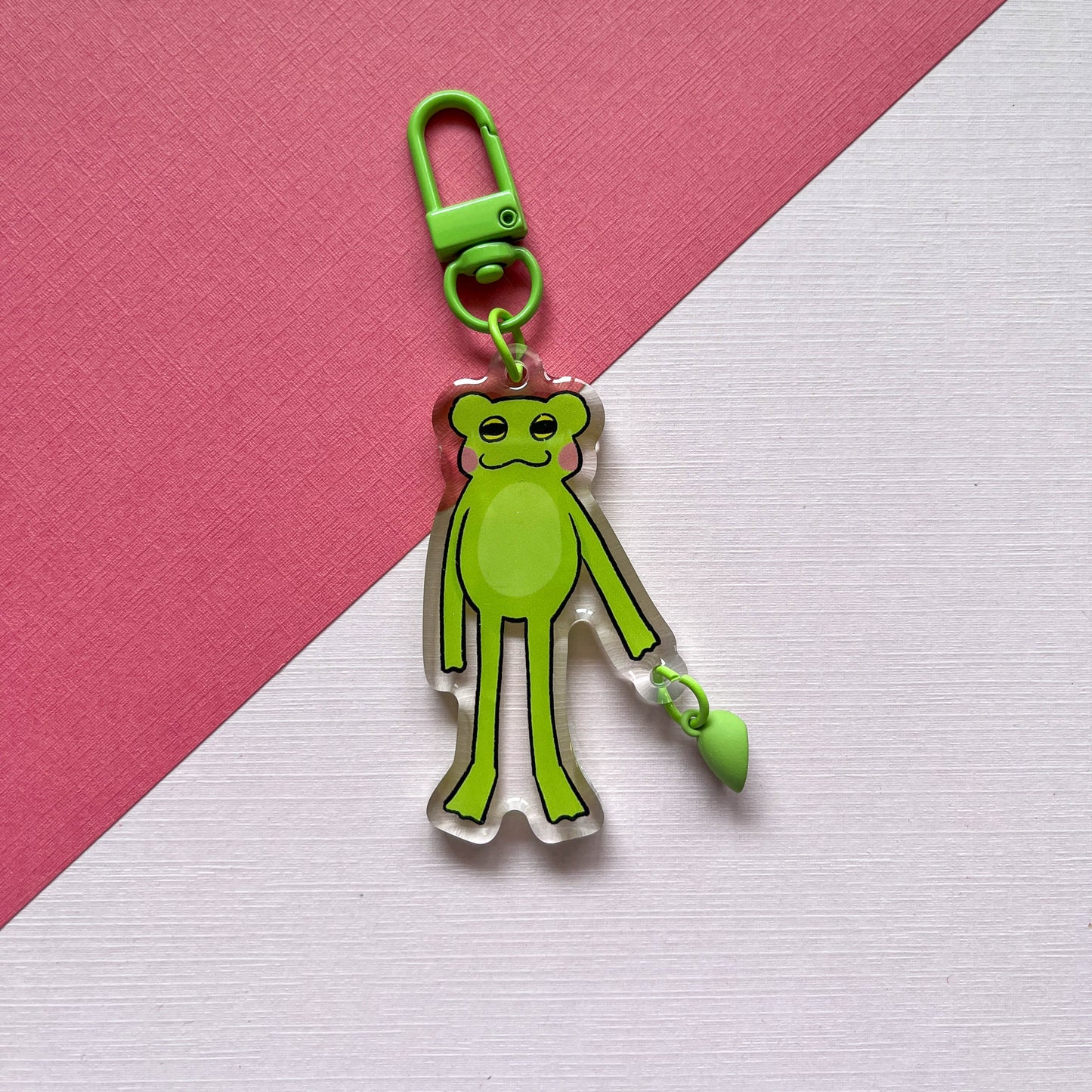 Magnetic Heart Keychains