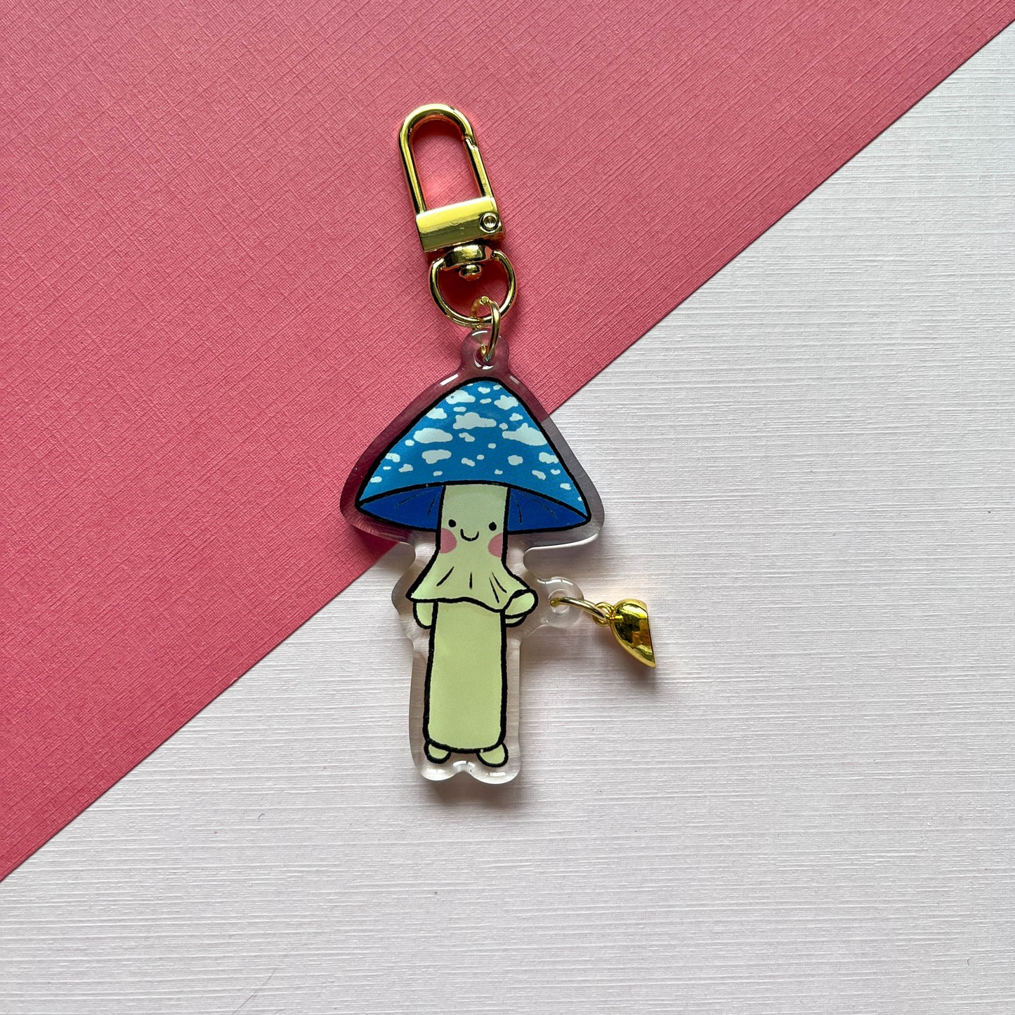 Magnetic Heart Keychains