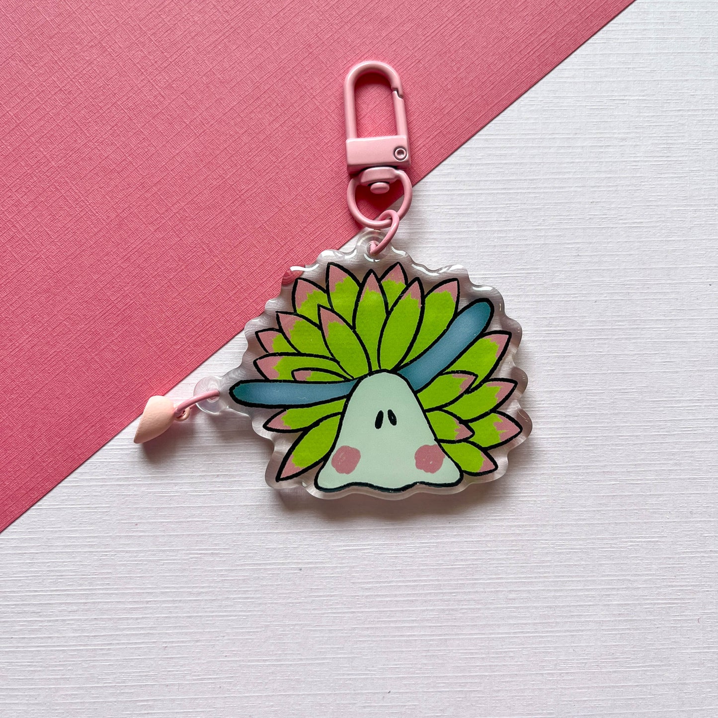 Magnetic Heart Keychains