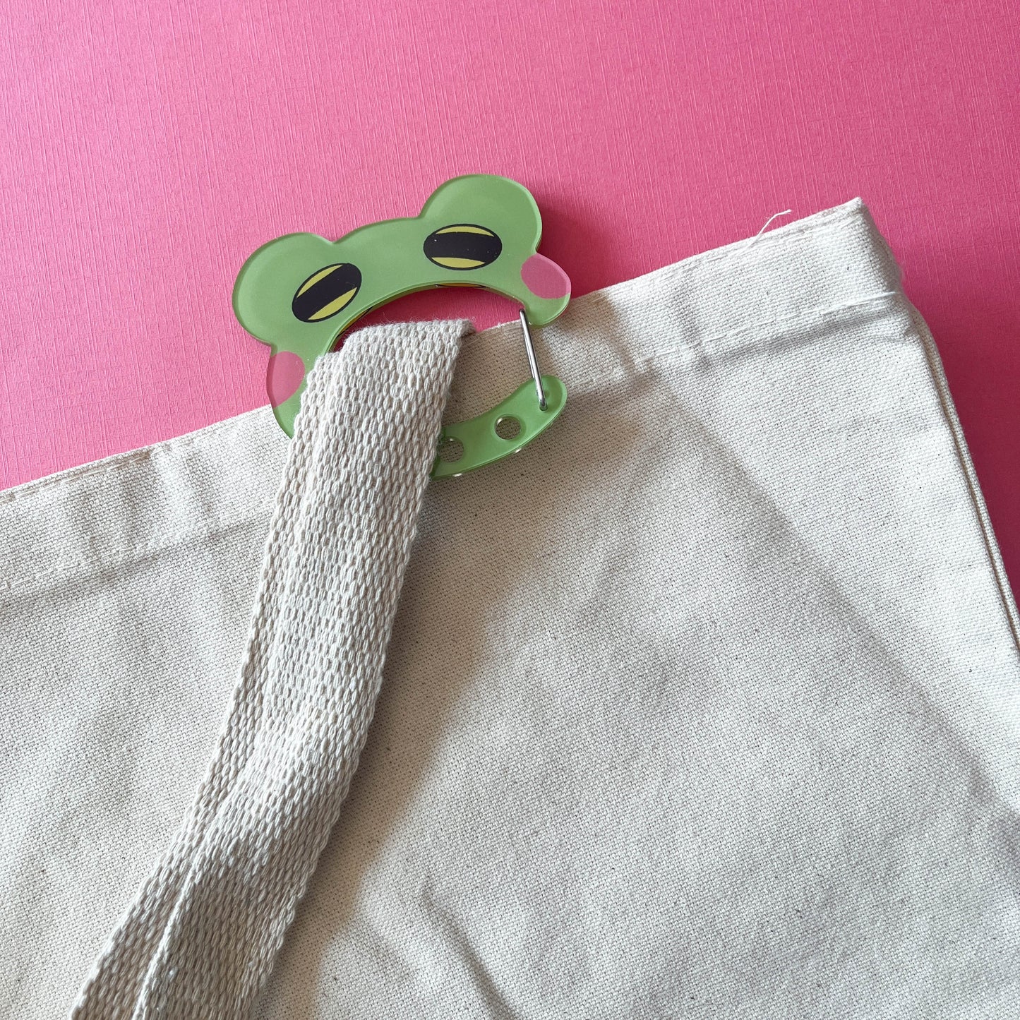 Frog Keychain Carabiner