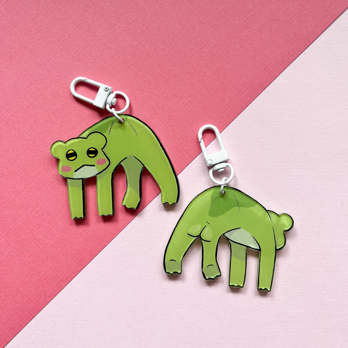 Dangling Frogblob Keychain