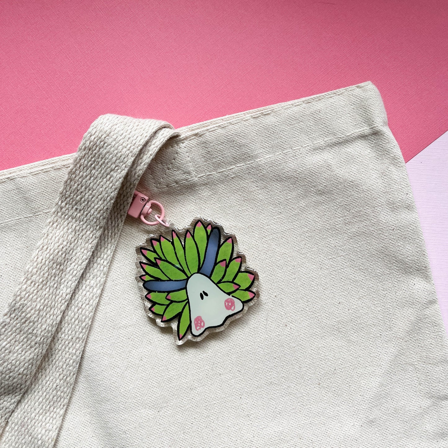 Leafyblob Keychain