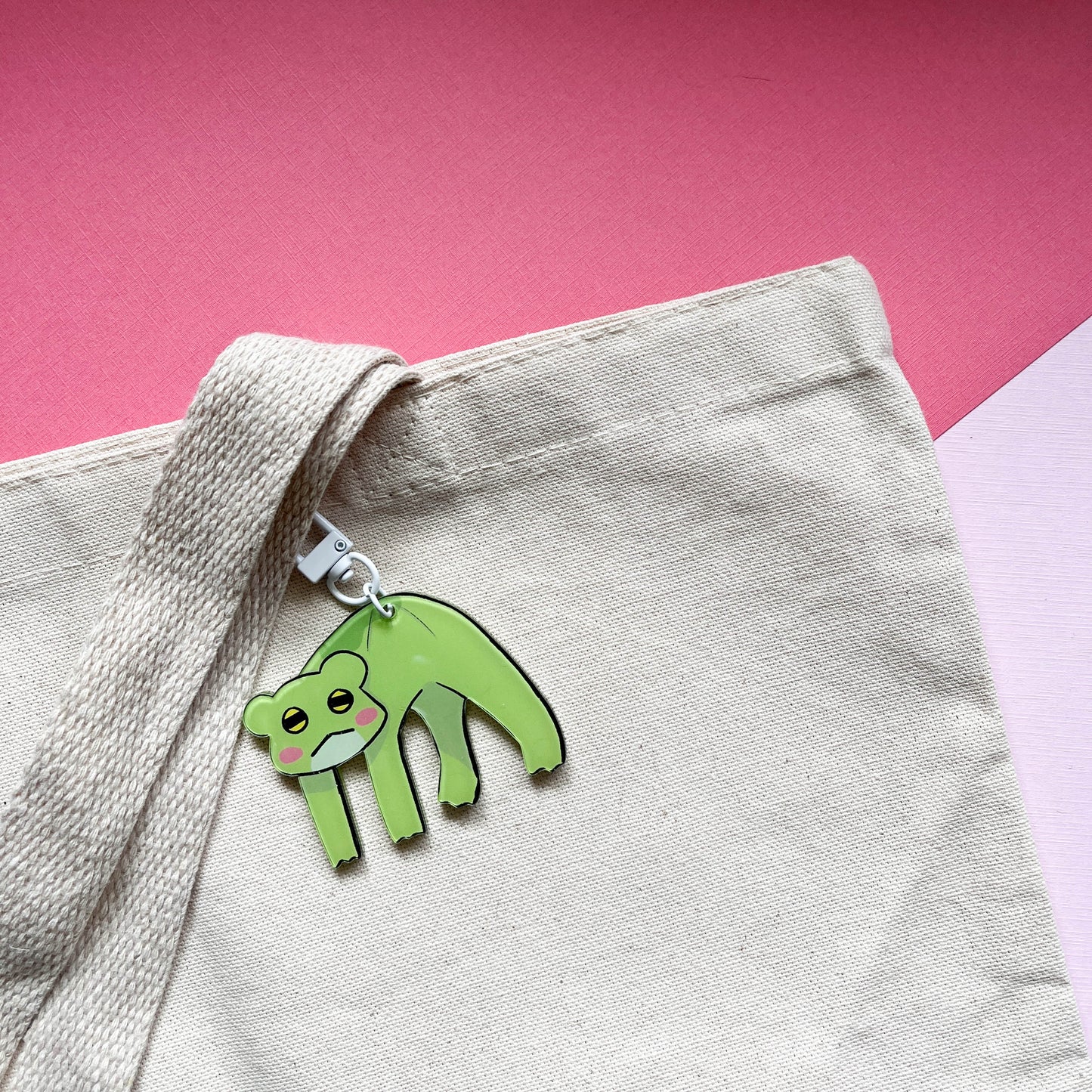 Dangling Frogblob Keychain