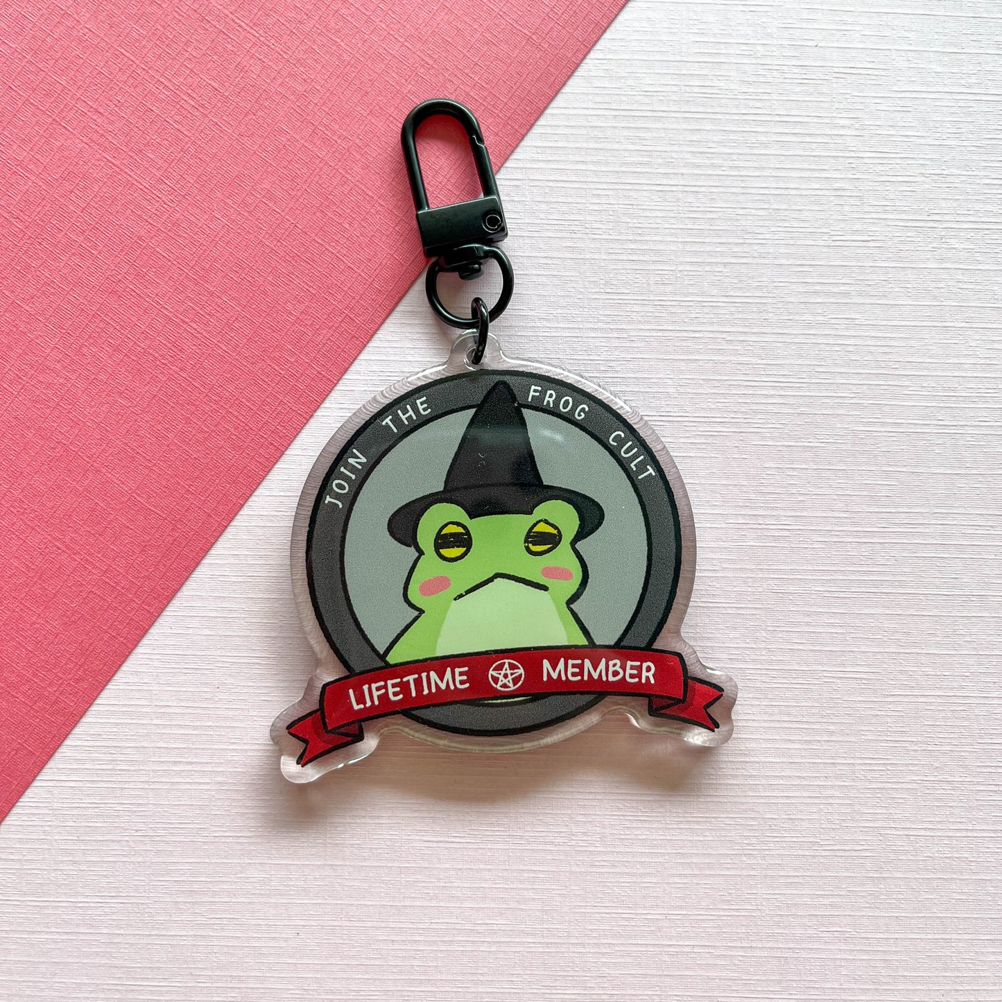 Join the Frog Cult Keychain