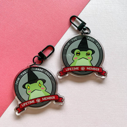 Join the Frog Cult Keychain