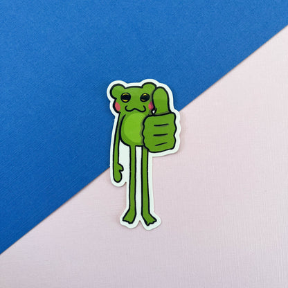 Thumbs Up Treeblob Sticker