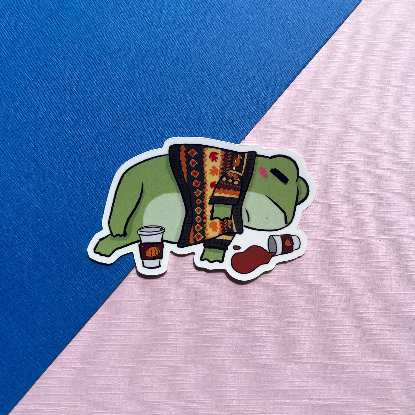 Pumpkin Spice Overload Sticker