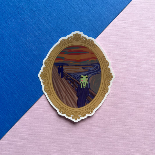 The Frog Sticker