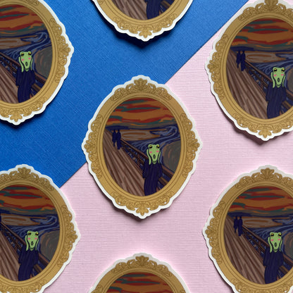 The Frog Sticker