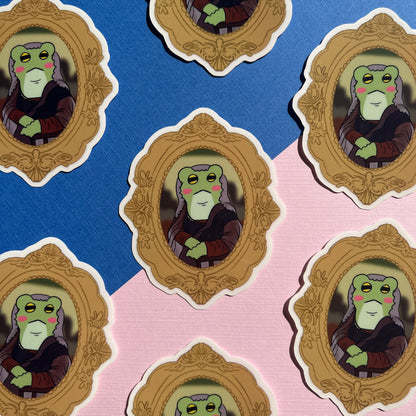 Froga Lisa Sticker