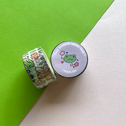 Frog Blossom Washi Tape