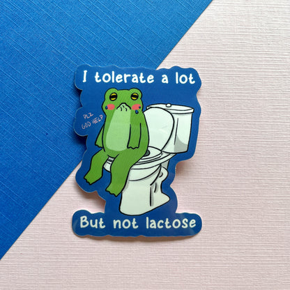 Lactose Intolerant Sticker