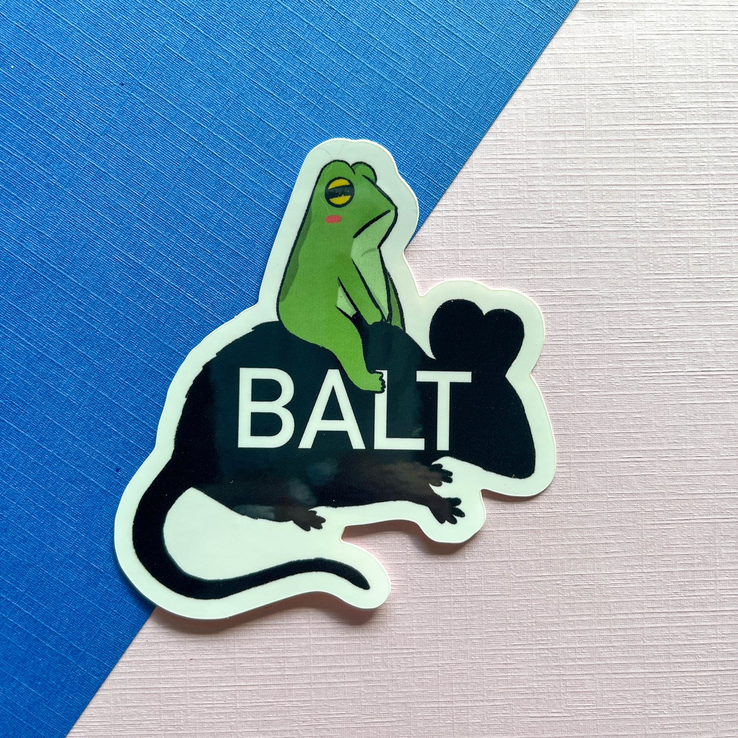 Baltimore, Maryland Frog Sticker