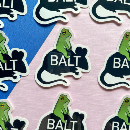 Baltimore, Maryland Frog Sticker