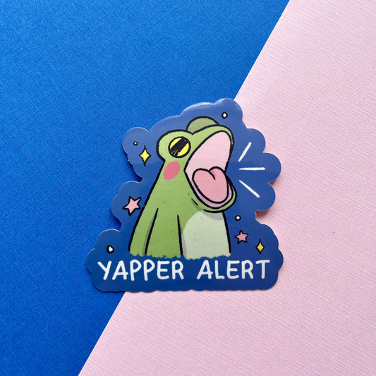 Yapper Alert Sticker