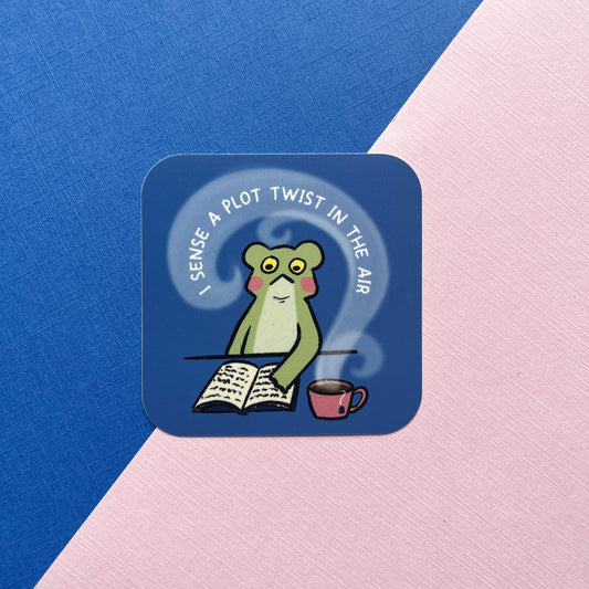 Plot Twist Sticker