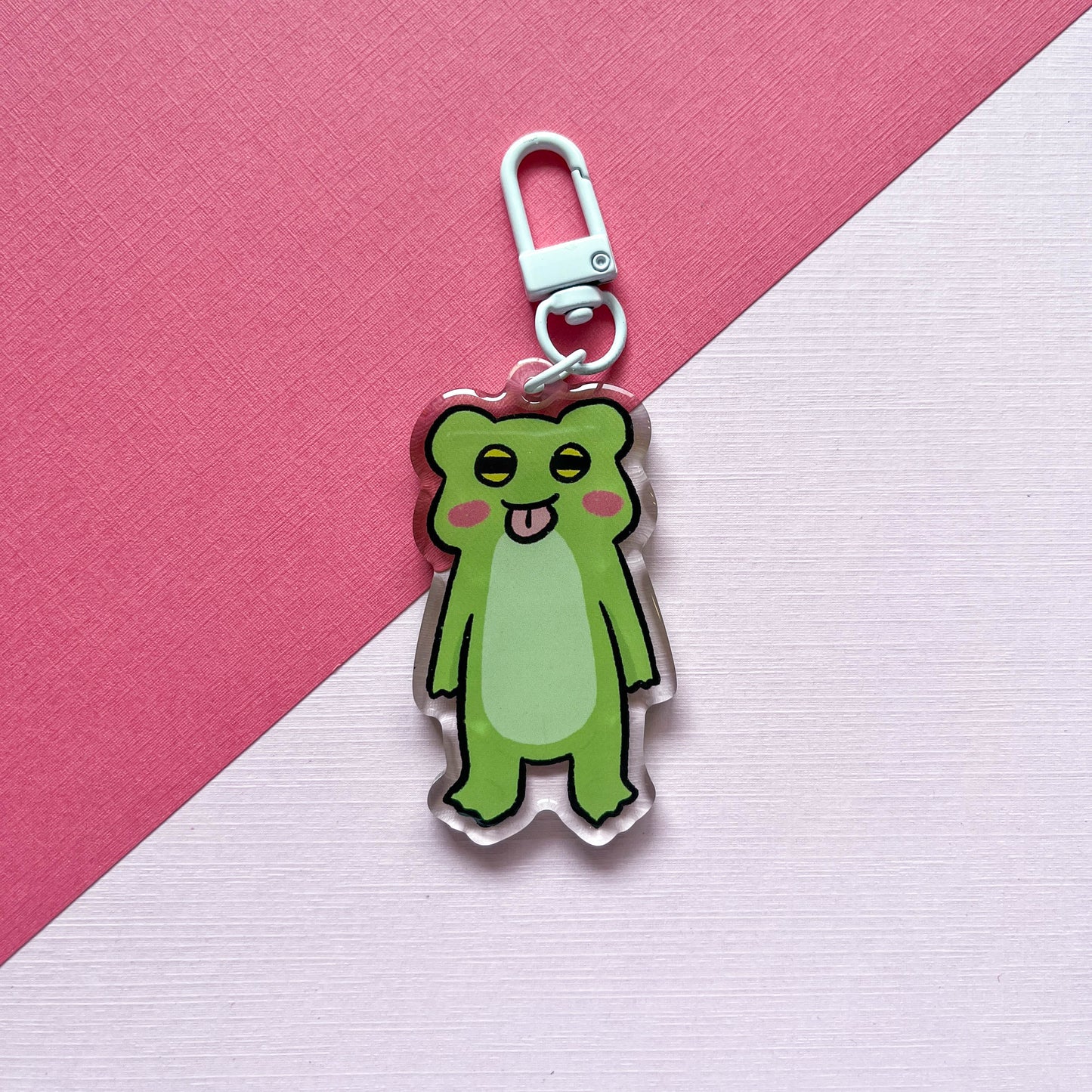 Frog Bleep Keychain