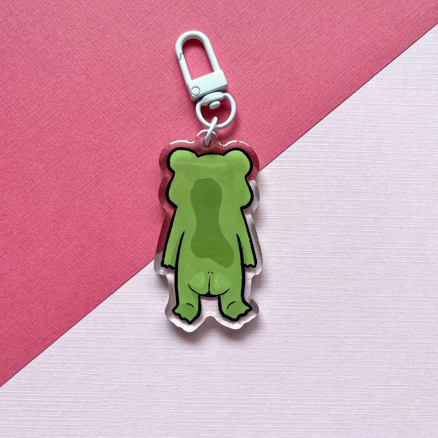 Frog Bleep Keychain