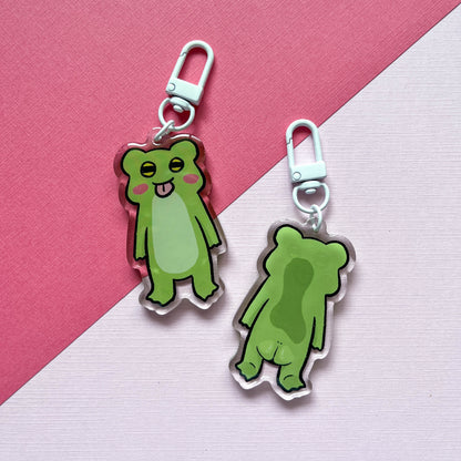 Frog Bleep Keychain