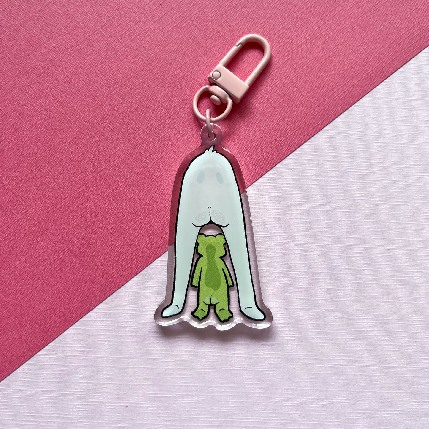 Fresno Nightwalker & Frogblob Keychain