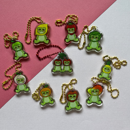 Fruit Frog Series Keychain