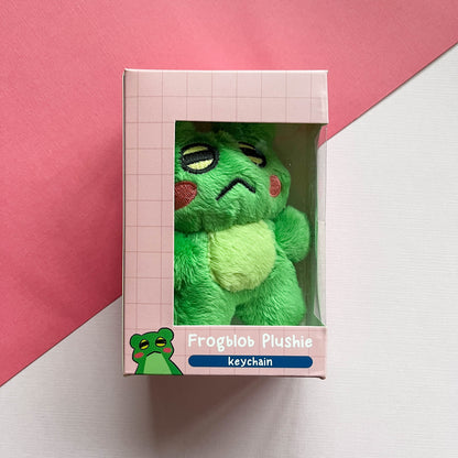 Plush Frog Keychain