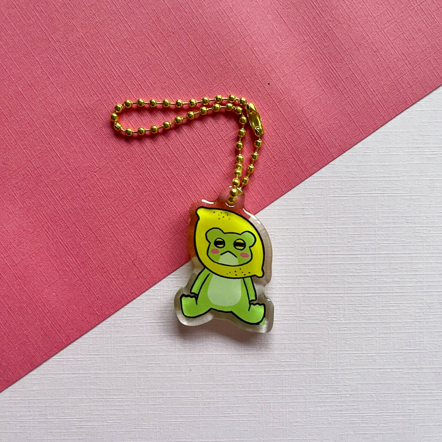 Fruit Frog Series Keychain