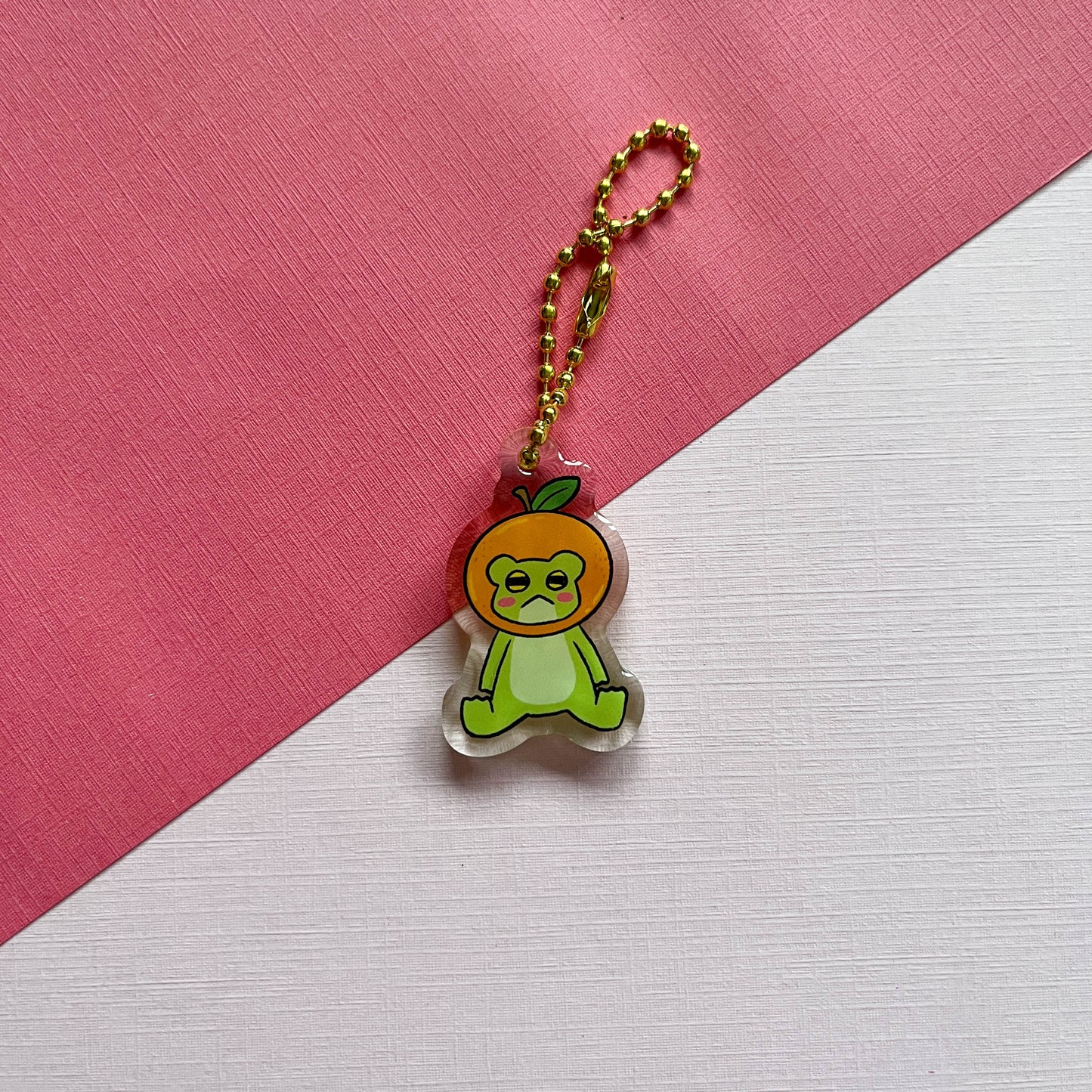 Fruit Frog Series Keychain