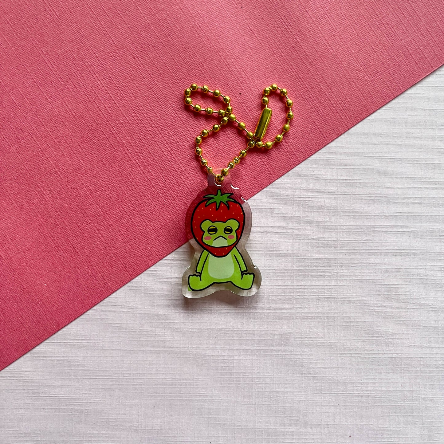 Fruit Frog Series Keychain