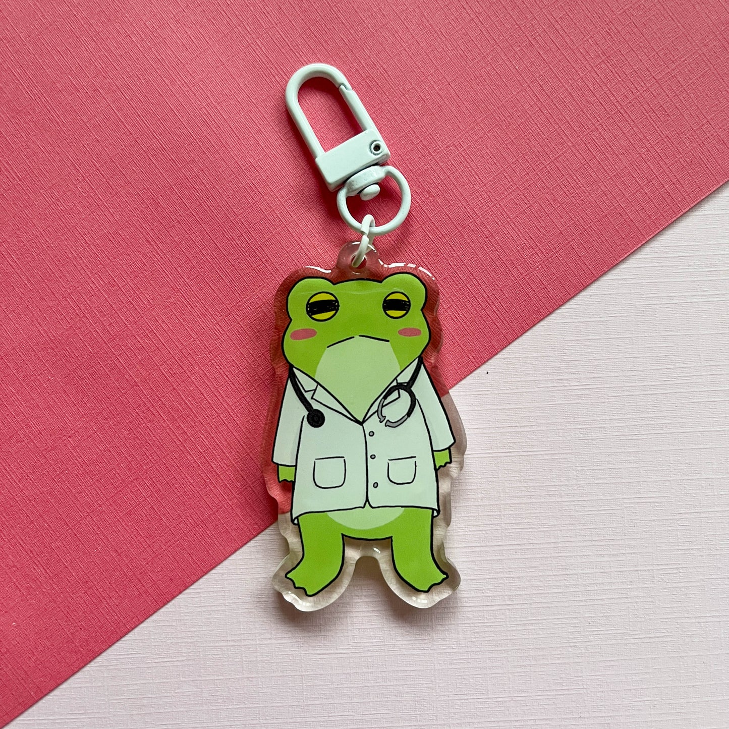 Doctor Frog Keychain