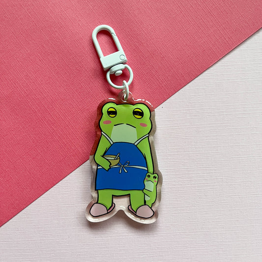 Parent Frog Keychain