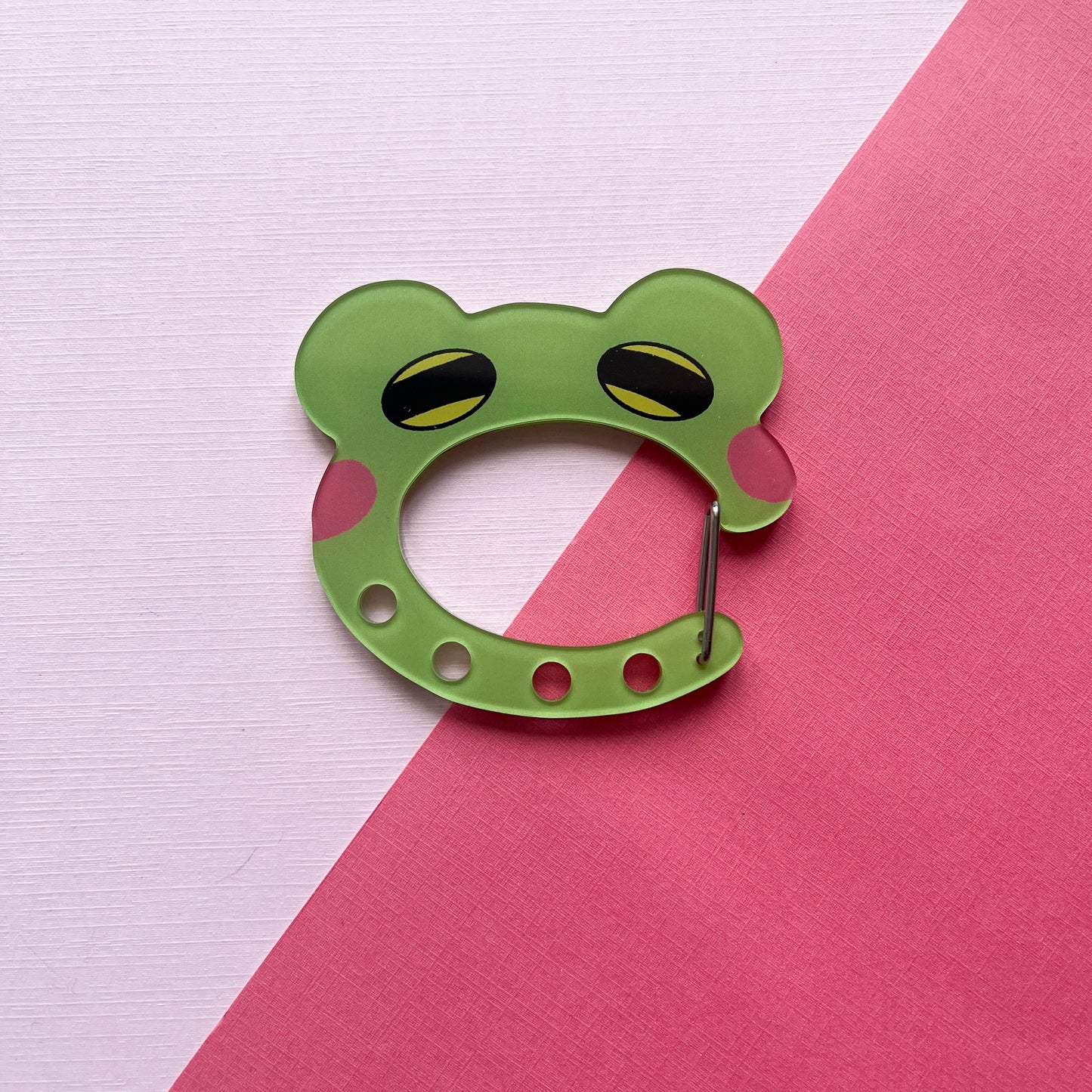 Frog Keychain Carabiner