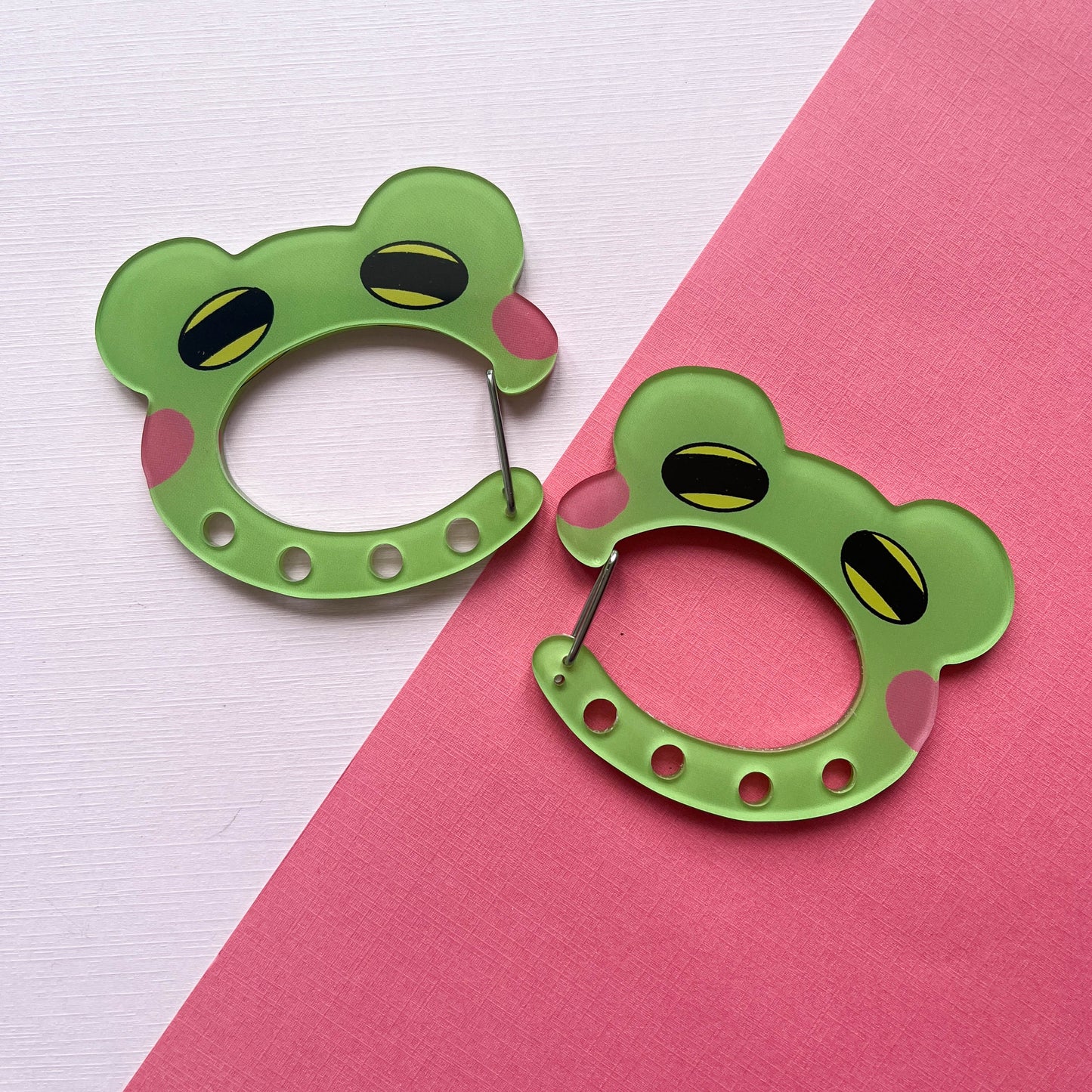 Frog Keychain Carabiner