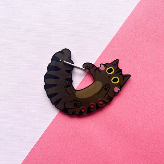 Cat Keychain Carabiner