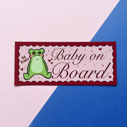 I'm Baby Car Magnet