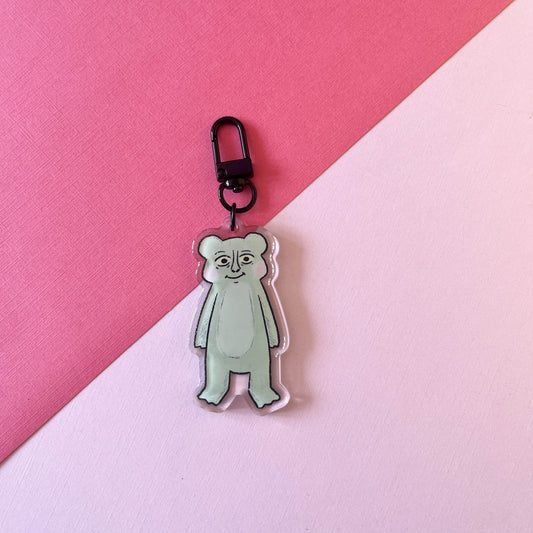 Medieval Frog Keychain