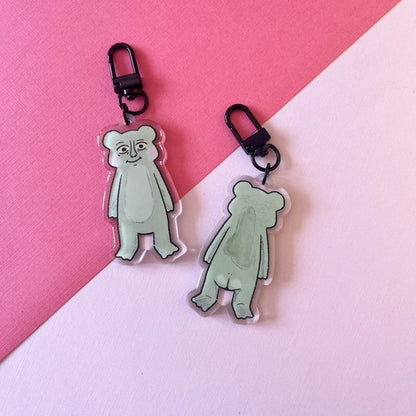 Medieval Frog Keychain