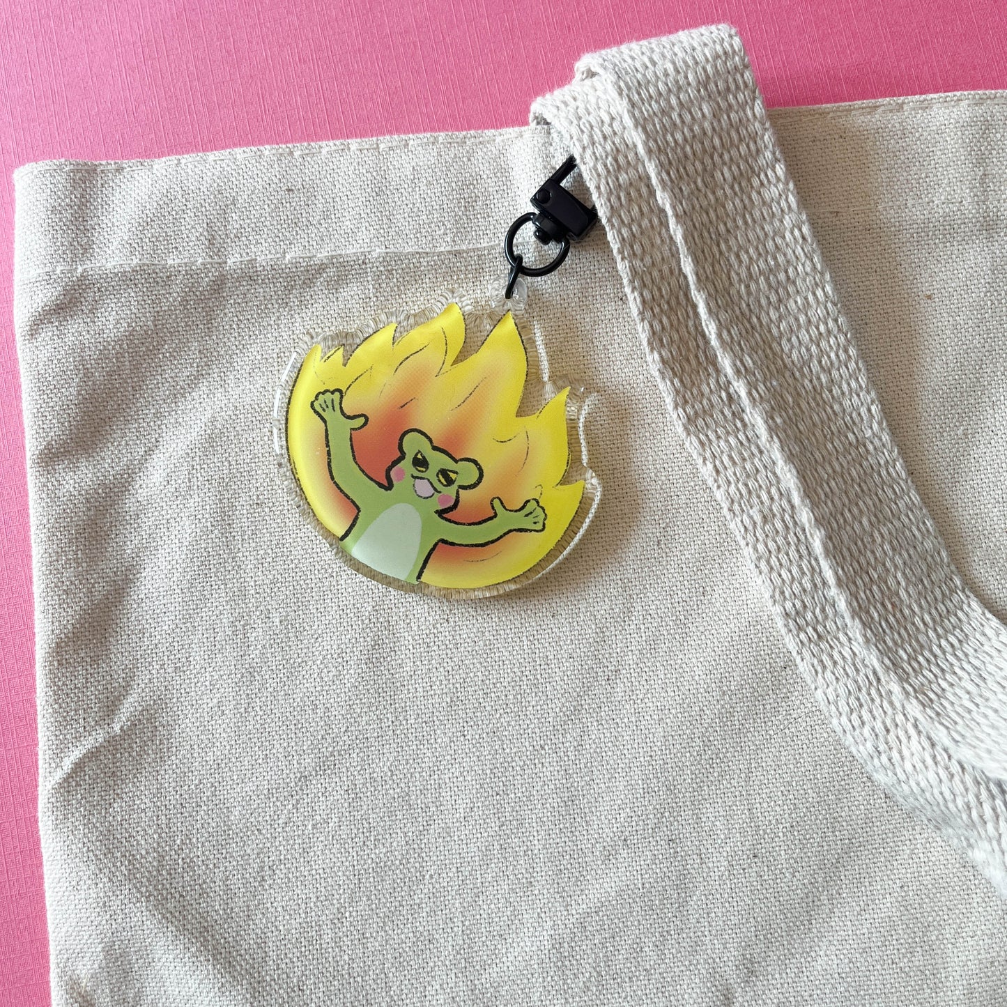 Burn It All Keychain