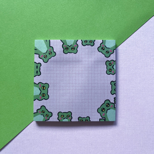 Peeping Frogs Sticky Note